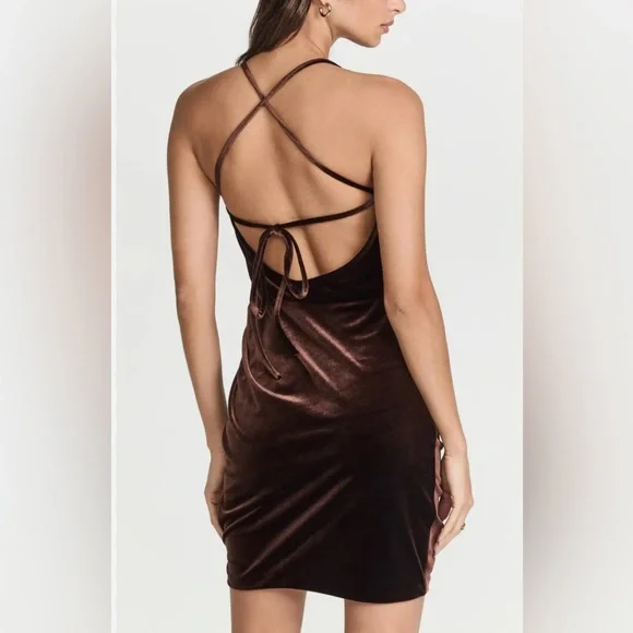 Amanda Uprichard mini velvet dress - Picture 4 of 6